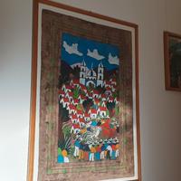 Quadro Messicano stile Naif