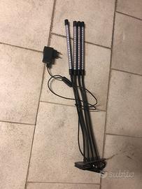 Lampada led acquario terrario