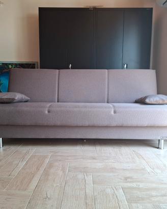 Divano letto con contenitore