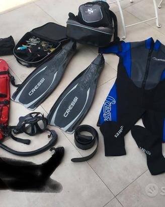 Attrezzatura per Pesca Subacquea