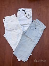 Pantaloni estivi bambino taglia 8 anni