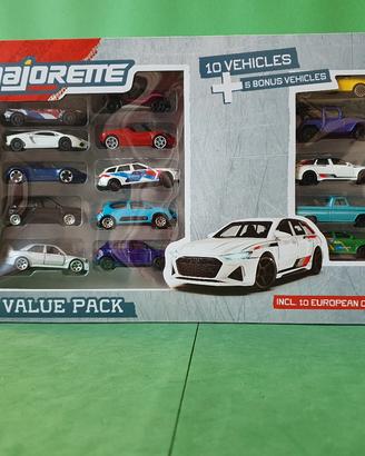majorette 15 auto, BMW,Audi, Ford,Lambo,VW,Citroen