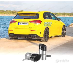 TERMINALI SCARICO MERCEDES W177 18- LOOK A35 AMG N