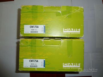 Coppia woofer Ciare CW175A 240  watt max