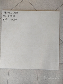 Piastrella gres neutra latte 60x60