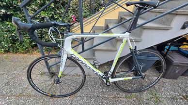 bici da corsa Cannondale supersix carbon 63cm