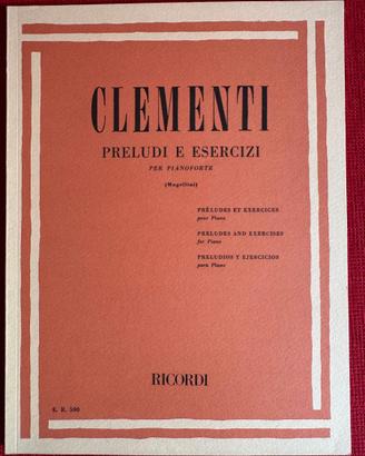Clementi Preludi ed esercizi