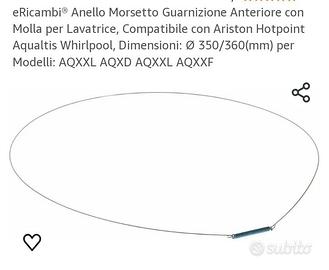 Ricambi per lavatrice Ariston Hotpoint 