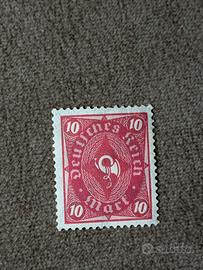 francobollo da 10 marchi del Deutsches Reich
