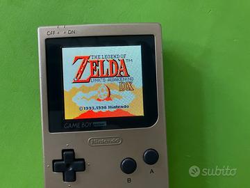 Nintendo Game Boy Pocket originale restaurato IPS