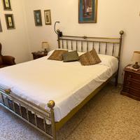 Letto in ottone anticato