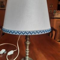 lampada da tavolo bronzo