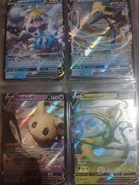 carte Pokemon semplici GX/ex/v degli ultimi anni