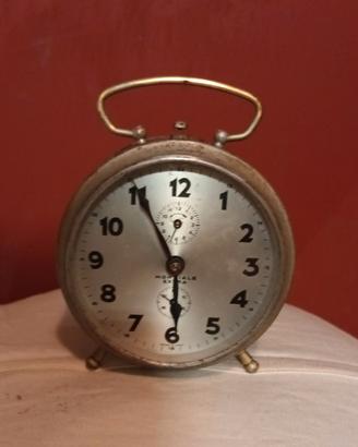 Orologio sveglia da tavolo vintage Mondiale Extra.