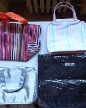 Lotto 4 Borsette Trousse