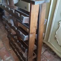 Portabottiglie in legno 