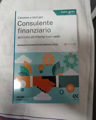 libro consulente finanziario 2025 2026
