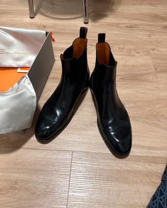 Stivaletto chelsea santoni 8 UK uomo