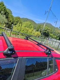 Barre Thule WingBar Evo Nere +ev. piedi 7105