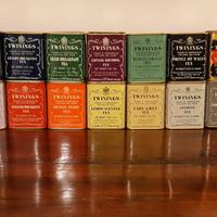 Collezione completa 22 barattoli Twinings Tea 