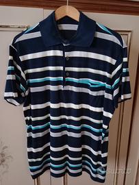 Maglietta a Righe Blu, Bianche & Azzurre