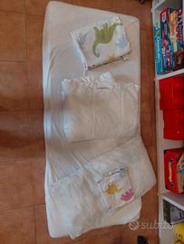 Materasso+ Set Letto completo Bimbi