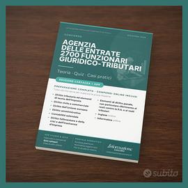Manuale Concorso Entrate 2700 Funzionari Completa