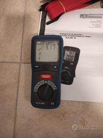 Tester Misuratore di Terra PCE-ERT10 Instruments