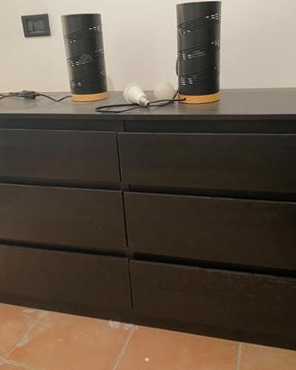 Tris Camera da Letto IKEA MALM – Cassettiera 6 Ca