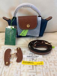 borsa borsetta mini bag Longchamph con tracolla