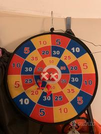 Gioco freccette palline bersaglio