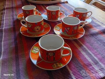 servizio caffè vintage modernariatoporcellana 