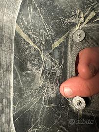 Fondello Akrapovic in carbonio scarico bmw gs 1300