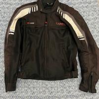 Giacca moto nera Lexel