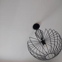 Lampadario moderno nero 