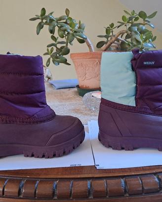 Stivaletti impermeabili per bambina Wedze 