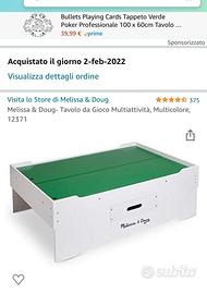 Tavolo per gioco bambini