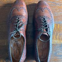 Stringata Oxford Edward Green Malvern in pelle