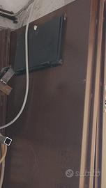 porta blindata con 2 Ante in ferro 