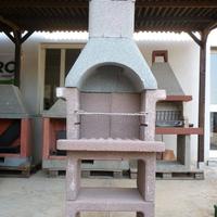 BARBECUE IN CEMENTO REFRATTARIO NUOVO a carbone