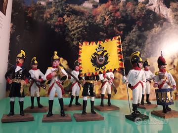 Soldatini in piombo austriaci età napoleonica