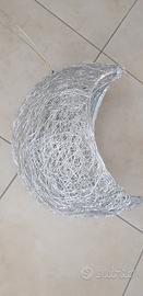 lampadario a forma di luna