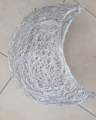 lampadario a forma di luna