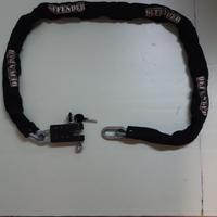 Catena antifurto con lucchetto 