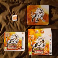 Pokemon Sole 3DS steelbook e eventi NO SPEDIZIONE