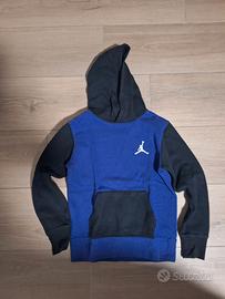 Felpa Jordan blu con cappuccio 8-10 yrs 128-132 cm