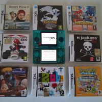 Nintendo Ds lite con 8 giochi e accessori 