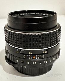 Obiettivo Asahi smc takumar 1:1.4/50