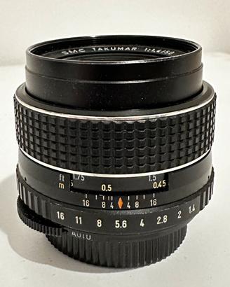 Obiettivo Asahi smc takumar 1:1.4/50