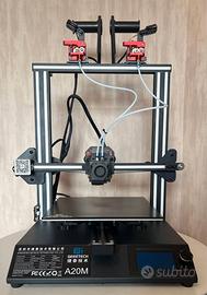 stampante 3D Geeetech A20M a doppio estruso